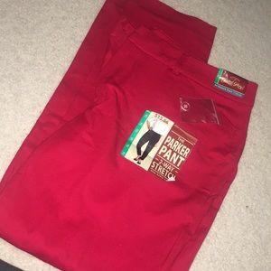 Red pants